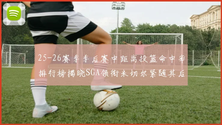 25-26赛季季后赛中距离投篮命中率排行榜揭晓SGA领衔米切尔紧随其后哈登位列第五